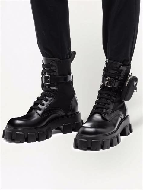 prada boots men space|prada ankle boots men's.